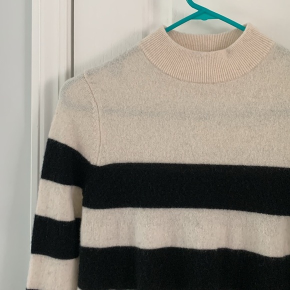 Autumn Cashmere two tones‎ Striped Cashmere Sweater dress size S midi - Picture 5 of 10